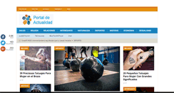 Desktop Screenshot of portaldeactualidad.com